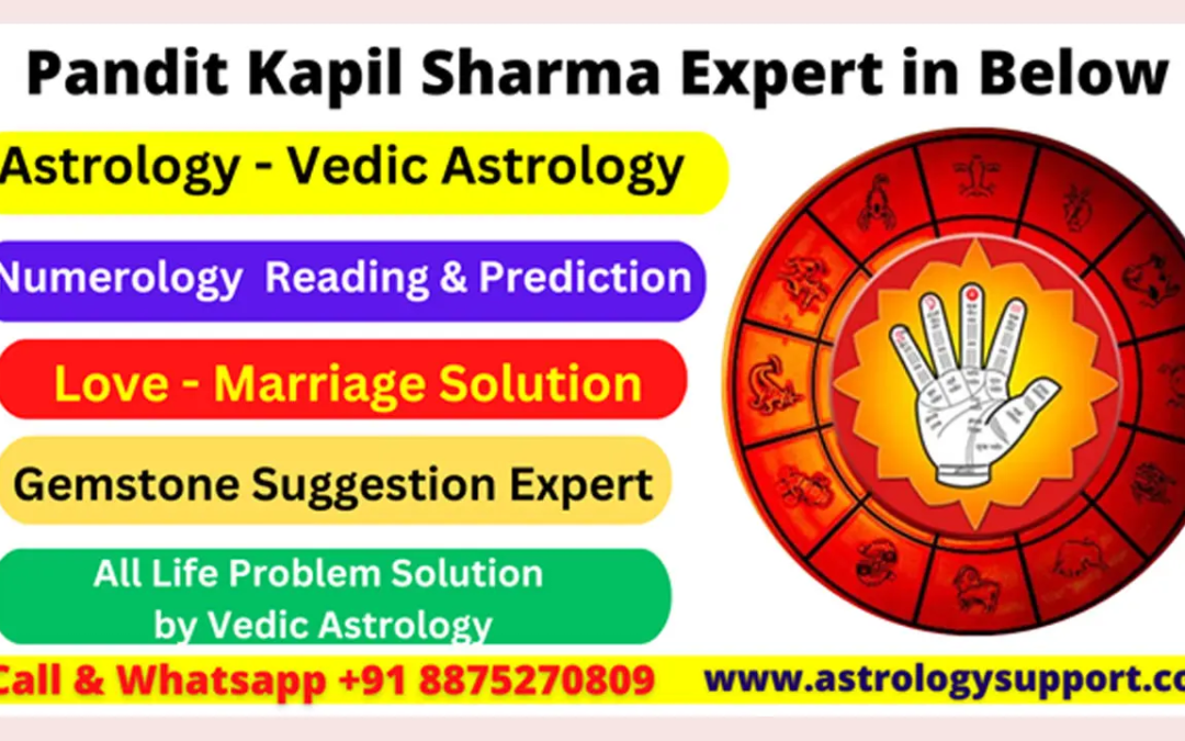 Get astrology consultation by celebrity astrologer pandit kapil sharma – astrology support